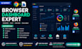 develop browser extension dashboard uiux saas integration chrome firefox edge