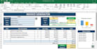 create  auto calculations invoice source file in excel