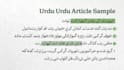 write SEO urdu blog posts and website content