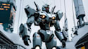 design sci fi mecha and robot concept art