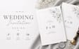 design elegant wedding invitation card and rsvp in 24 hours