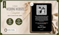 create a personalised wedding website invitation, rsvp and countdown