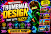 create youtube gaming thumbnails