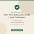 write a welcome email that builds trust and drives sales