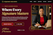 build a fast one page business website for new start ups