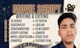 write professional movie, cinema, and youtube scriptwriter, content writer