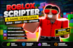 build roblox full game creation, roblox scripter, roblox game developer fix bug