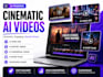 create cinematic ai video ads commerical ai history video ai documentary creator