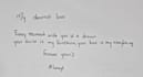 handwrite love letters and notes beautifully