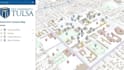 design campus map, university map, school map, wayfinding map, 2d 3d map