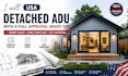 design a detached adu with a full approval ready set
