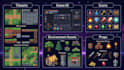 do pixel art tilesets, game UI, icons and environment assets