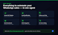 provide ai agent for whatsapp marketing