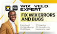 fix wix website bugs, errors and velo code issues custom features webhook api