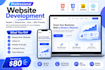 build a responsive HTML CSS java script website with modern UI