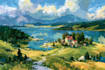 custom landscape oil painting