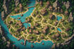 do custom fantasy map illustration