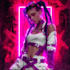 create cyberpunk character art