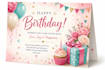 design personalised birthday greeting cards