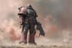 draw warhammer 40k oc, space marine illustration