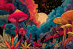 make psychedelic, trippy, weed, fantasy art