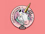 design high quality unicorn logo with free source file
