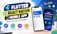 build your ai mobile app using flutter or react native