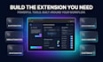 build a custom chrome extension, browser extension with ai