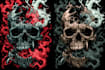 make unique tshirt design dark art japanese illustration