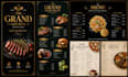 design luxury restaurant menus