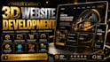 build a premium 3d animated ecommerce website with three js