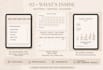 design aesthetic digital planner, hyperlinked planner