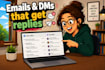 write cold emails and dms that actually get replies