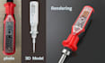 create product 3d modeling and photorealistic keyshot rendering for ecommerce