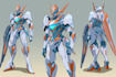 do mecha robot gundam illustrations