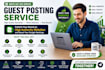 publish guest posts on high authority websites