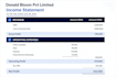 prepare financial statements, profit and loss, income statement