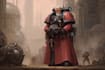 create a warhammer 40k character art