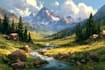 paint oil painting landscape