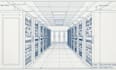 design a data center building with 3d visualization and layout