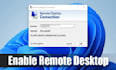 setup and configure windows remote desktop connection rdp