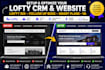 setup lofty CRM, lofty website, lofty idx, follow up boss, lofty smart plan VA