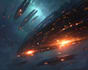 draw high quality spaceship concept