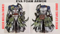 design custom eva foam cosplay armor templates