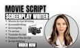 write movie script, screenwriting, screenplay, horror script, script formatting