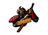 design wonderful samurai knight mascot logo design