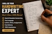 write letters, notes, documents