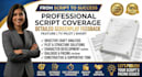 provide industry standard script coverage and professional screenplay feedback
