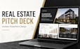 design a real estate investor pitch deck and powerpoint presentation