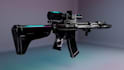 create 3d gun model, 3d weapon model, weapon design and asset fivem gun